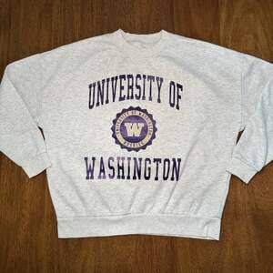 Gameday Couture Washington Huskies Sweatshirt Womens M Gray Purple Crewneck